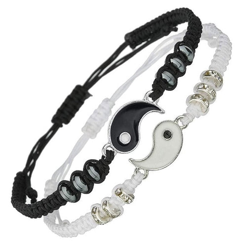 Adskilleligt Yin Yang armbånd 