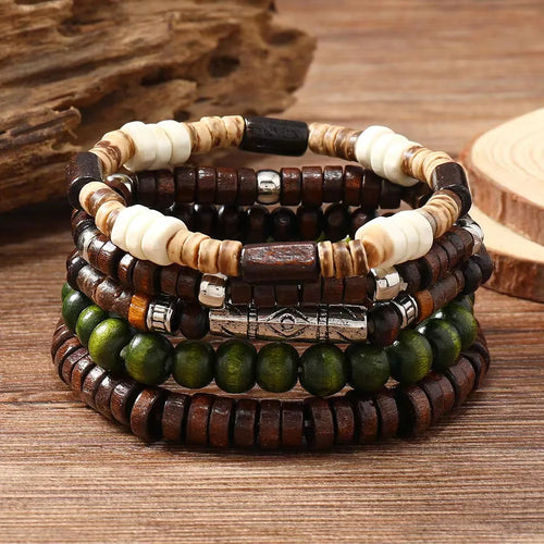 Flerfärgade Armband i Etnisk Stil 3