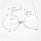 Armbånd til Venner Par Gourmette Magnetisk Hjerte 3