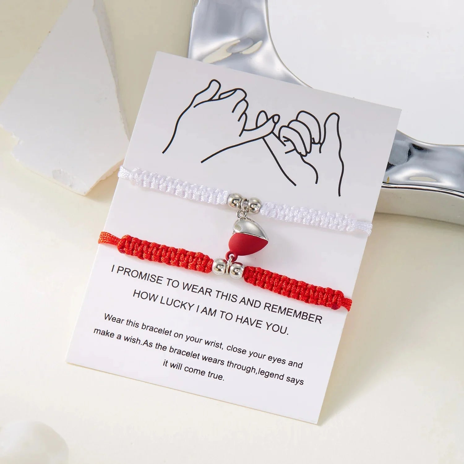 Armbånd til Par af Venner Gourmet Romantisk