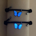 Armbånd til par med lysende sommerfugle gourmette