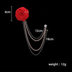 Roseblomst Boutonniere 