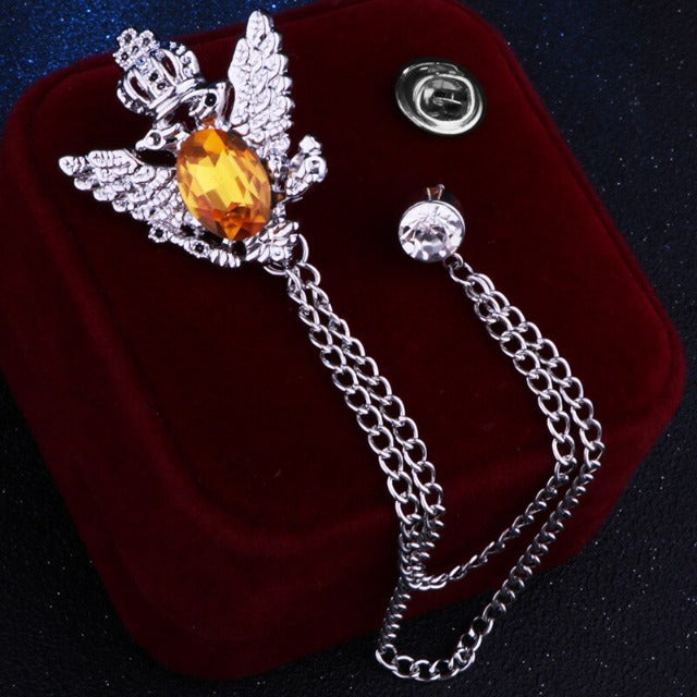 Broche De Costume Oiseaux