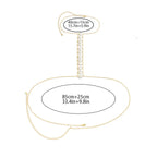 Kvinders drejebænkekæde Halskæde Smykke Bryst