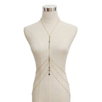 Dame drejebænkekæde Halskæde Sort guld