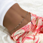 Hoftkjede og magedekorasjon - Sølvsmykke for kvinner