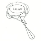 Fotlenke - Gullfarget Fot-smykke for Kvinner