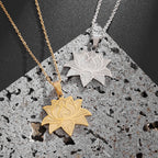 Kæde & Lotusblomst Medaljon