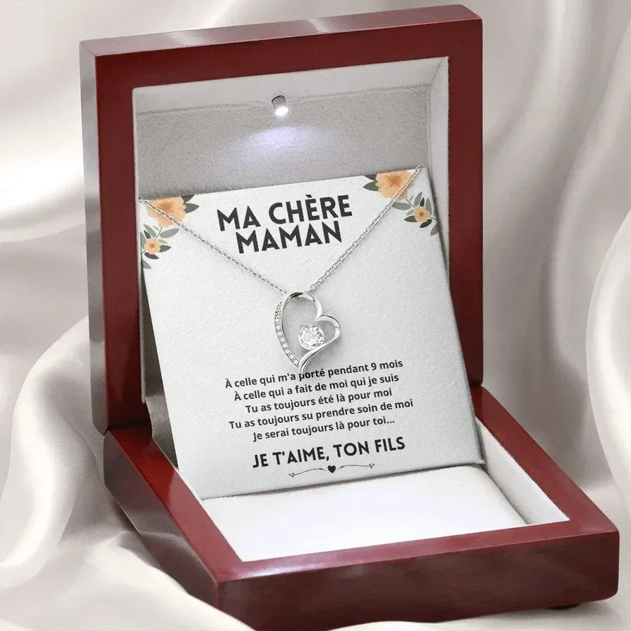 Coffret avec Collier Ma Chère Maman