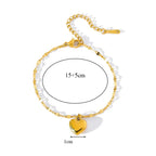 Sada 3 šperků Srdce