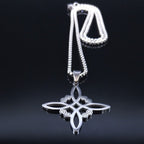 Halskæde Amulet til Beskyttelse Heksens Knude