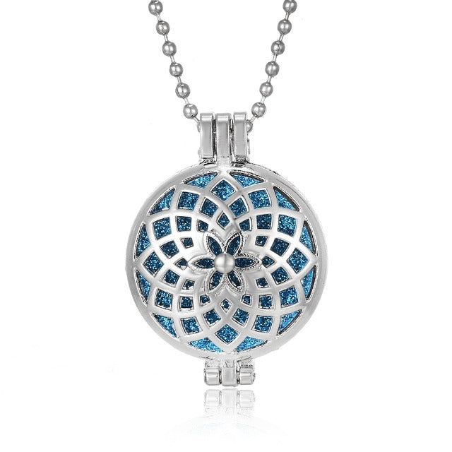 Collier Aromathérapie Diffuseur d'Huiles Essentielles