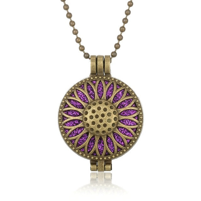 Collier Aromathérapie Diffuseur d'Huiles Essentielles