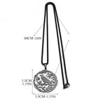 Collier avec Pendentif Arbre avec Oiseau