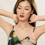 Halskæde med Livets Træ vedhæng til kvinder med zirkonia