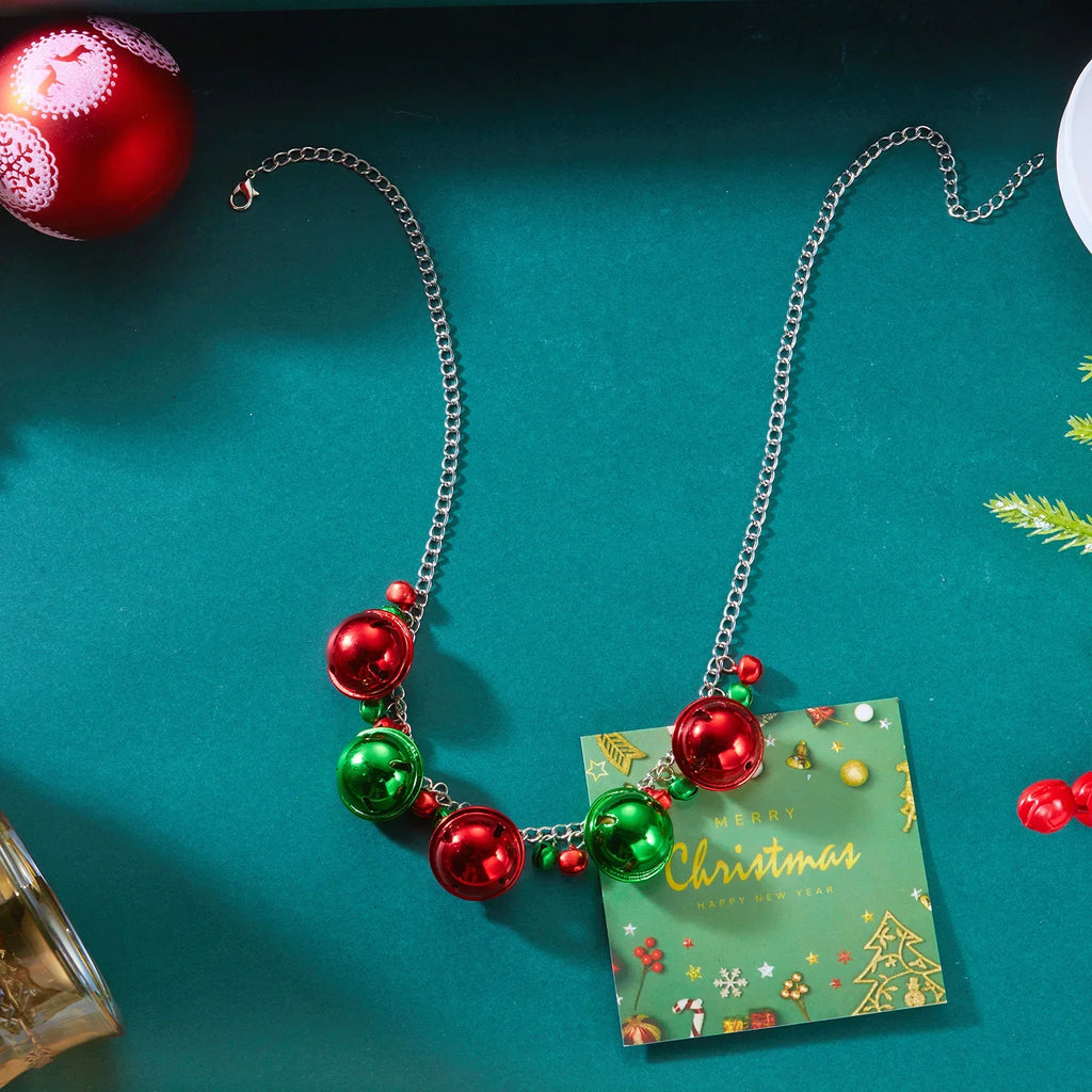 Collier avec Pendentif Boules de Noël