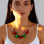 Halskæde med Julekugle Vedhæng