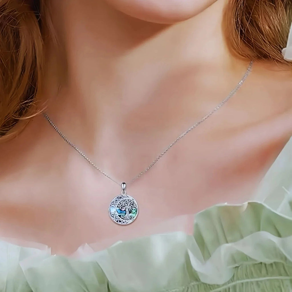 Collier avec Pendentif Celtique Arbre de Vie