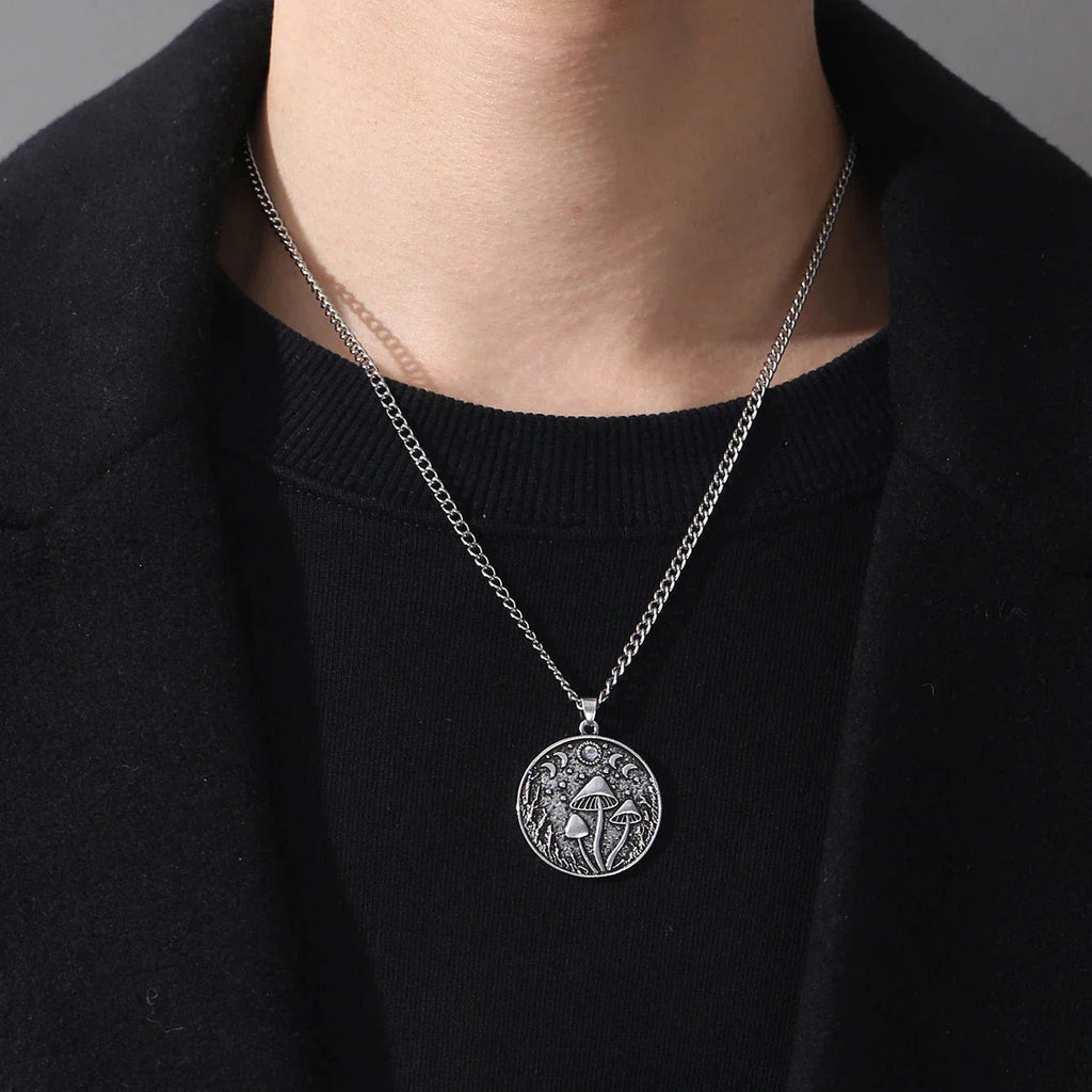 Collier Avec Pendentif Champignons