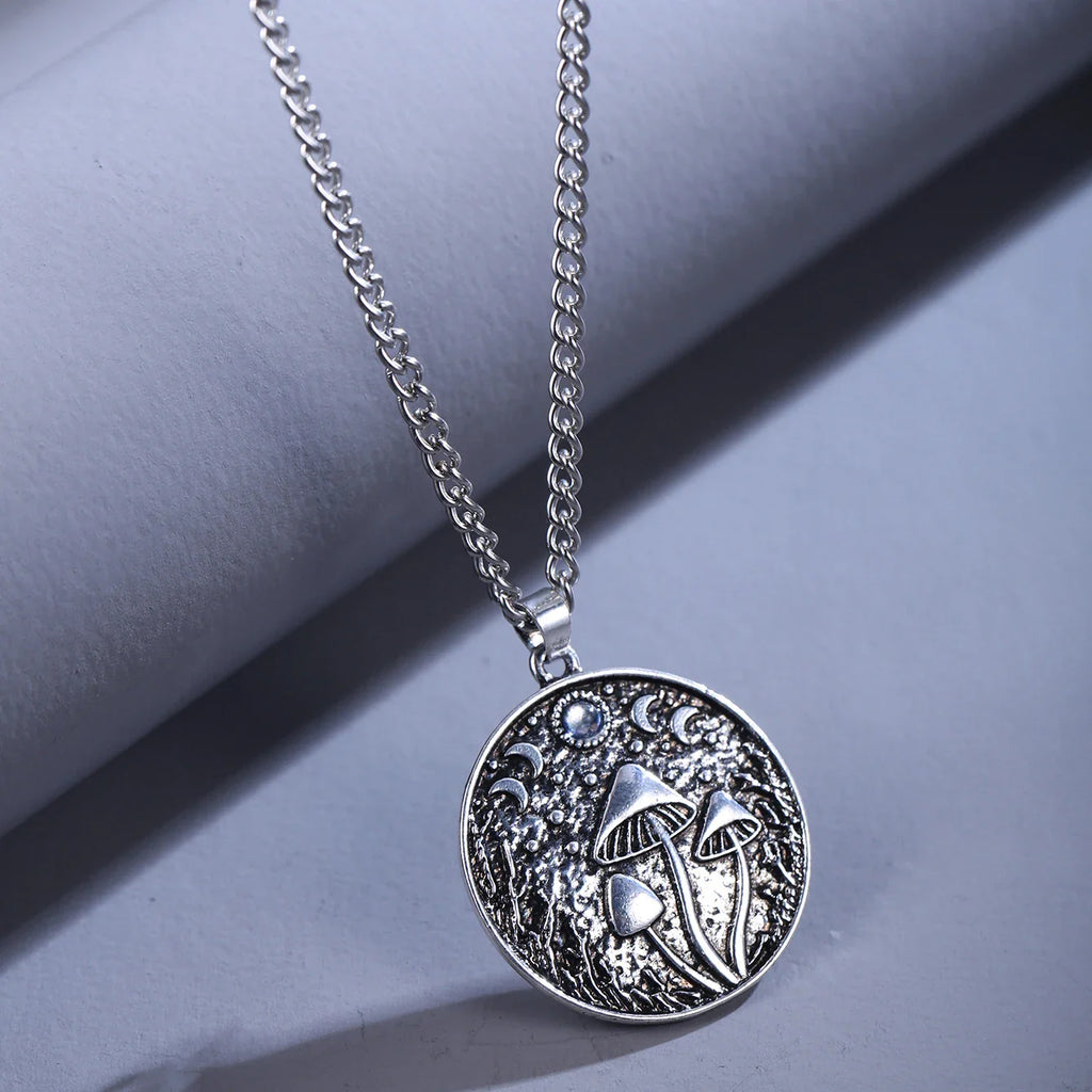 Collier Avec Pendentif Champignons