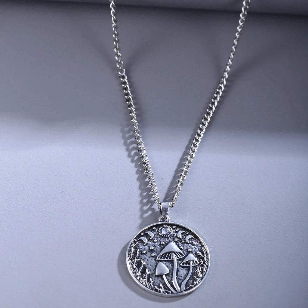 Collier Avec Pendentif Champignons