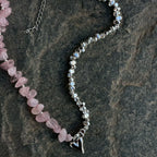 Halskæde med Hjertevedhæng B