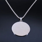 Halskjede med Metatron-kube anheng for menn eller kvinner