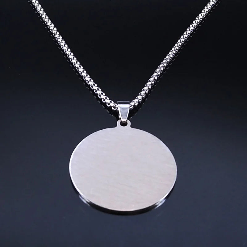 Halskæde med Metatron-kube vedhæng til mænd eller kvinder