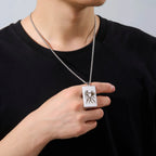 Halskjede med elegant anheng astrologisk stjernetegn