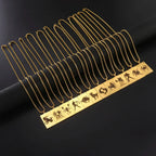 Halskjede med elegant anheng astrologisk stjernetegn