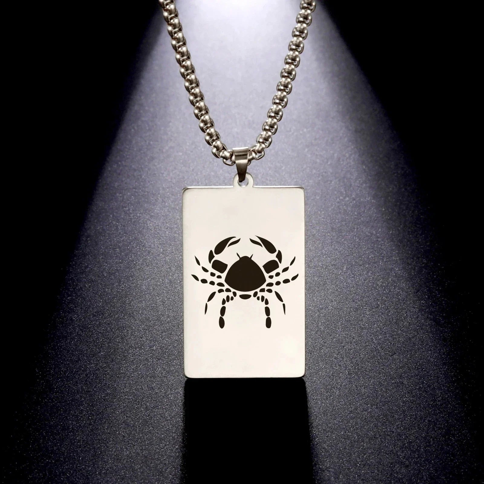 Halskæde med elegant vedhæng astrologisk stjernetegn