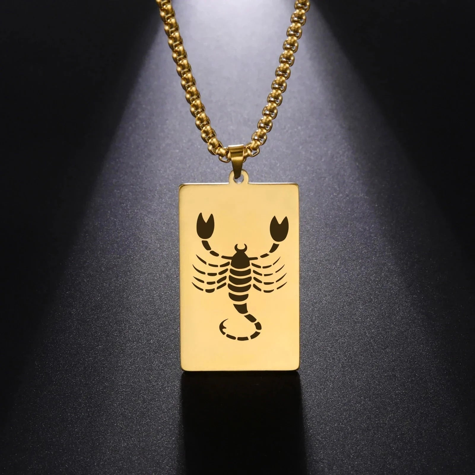 Collier avec Pendentif Elégant Signe du Zodiaque Astrologique