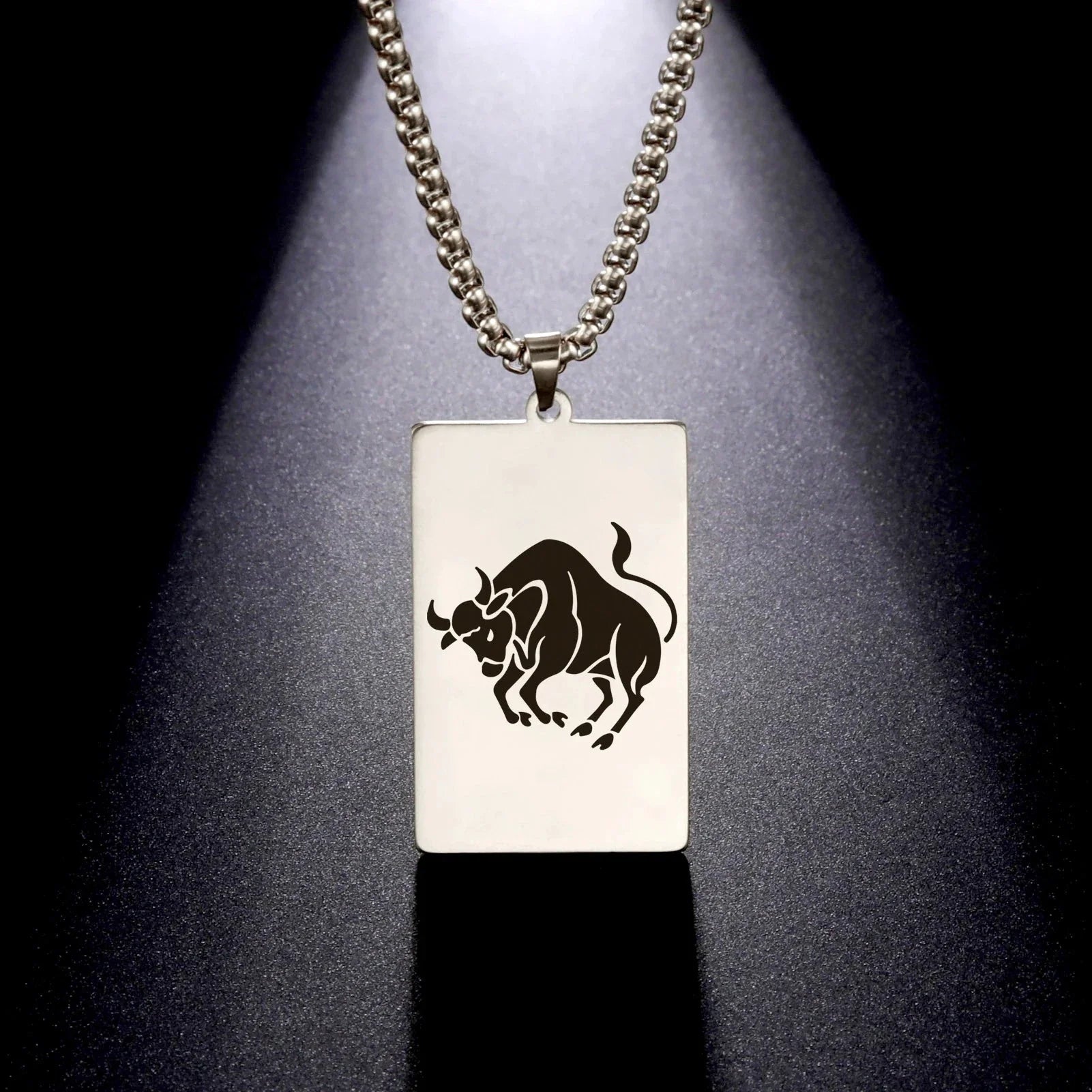 Halskæde med elegant vedhæng astrologisk stjernetegn