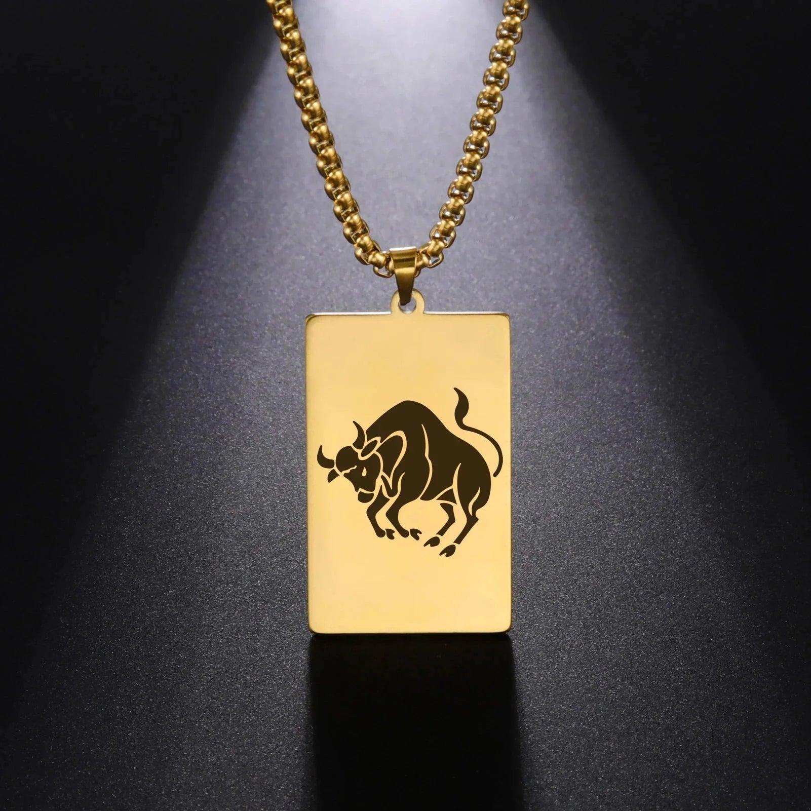 Collier avec Pendentif Elégant Signe du Zodiaque Astrologique