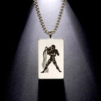 Halskjede med elegant anheng astrologisk stjernetegn