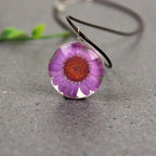 Halskjede med anheng i blåst glass Livets tre