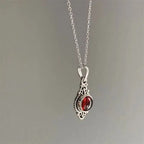 Halskæde med Vintage Etnisk Vedhæng til Kvinder