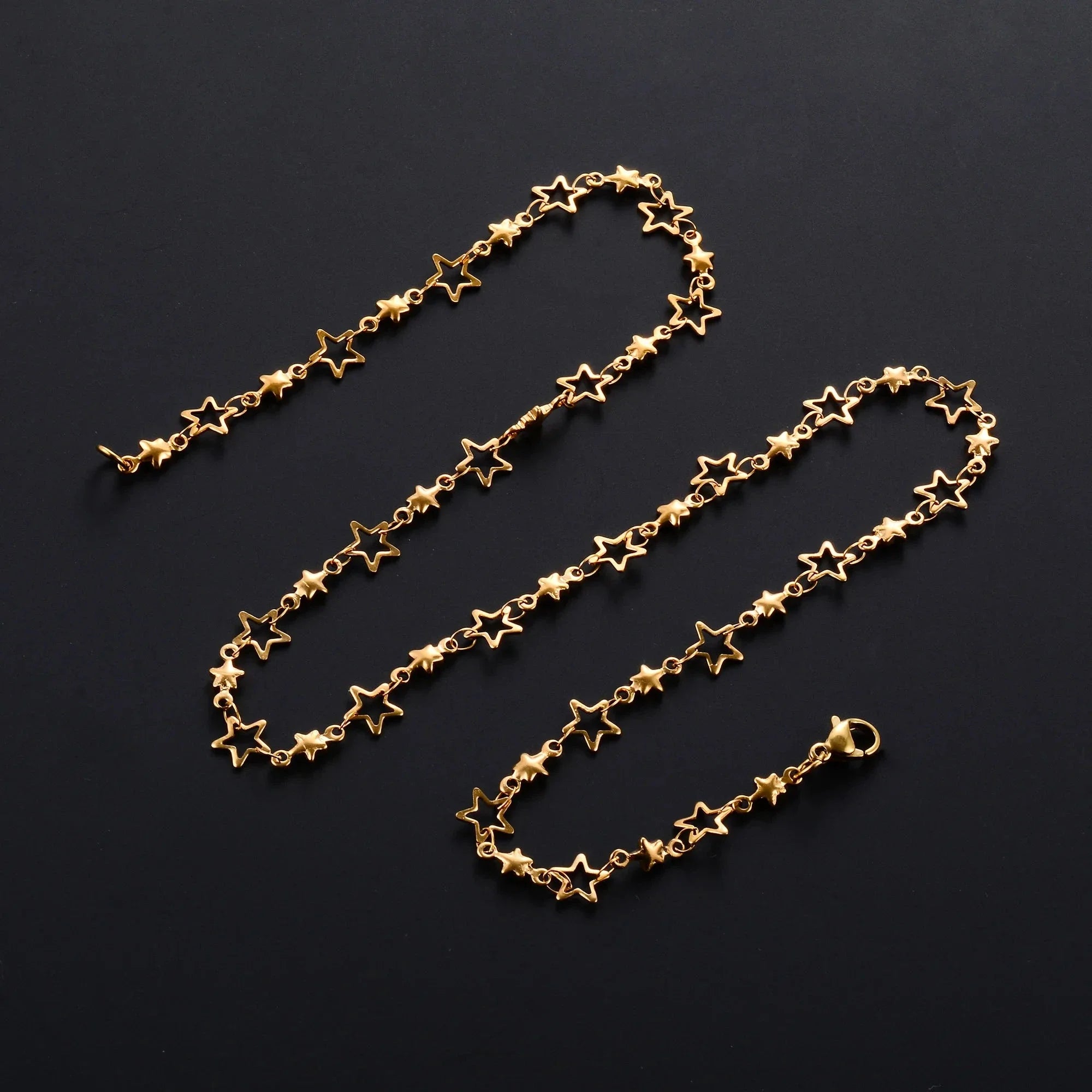 Halskæde med Stjernetegn Stjerne Vedhæng til Mænd eller Kvinder guld