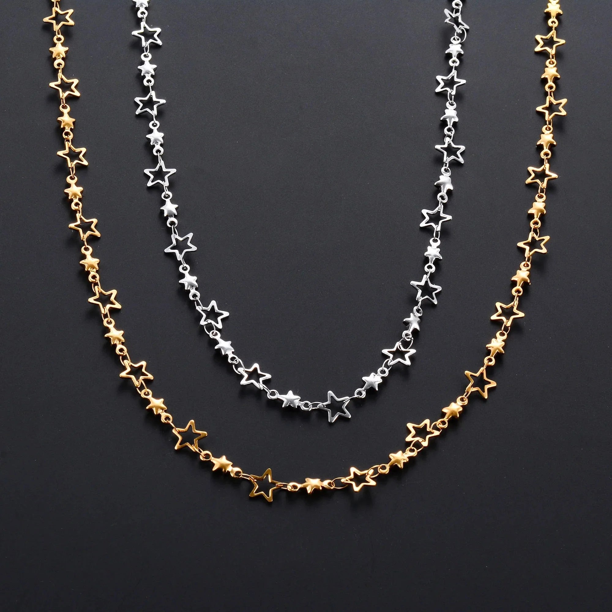 Halskæde med Stjernetegn Stjerne Vedhæng til Mænd eller Kvinder sølv