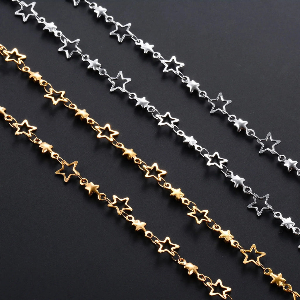 Collier avec Pendentif Etoile Astrologie pour Homme ou Femme or