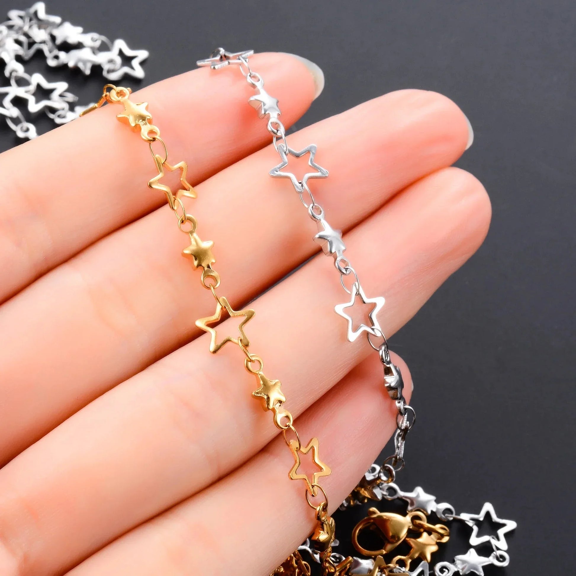 Collier avec Pendentif Etoile Astrologie pour Homme ou Femme or