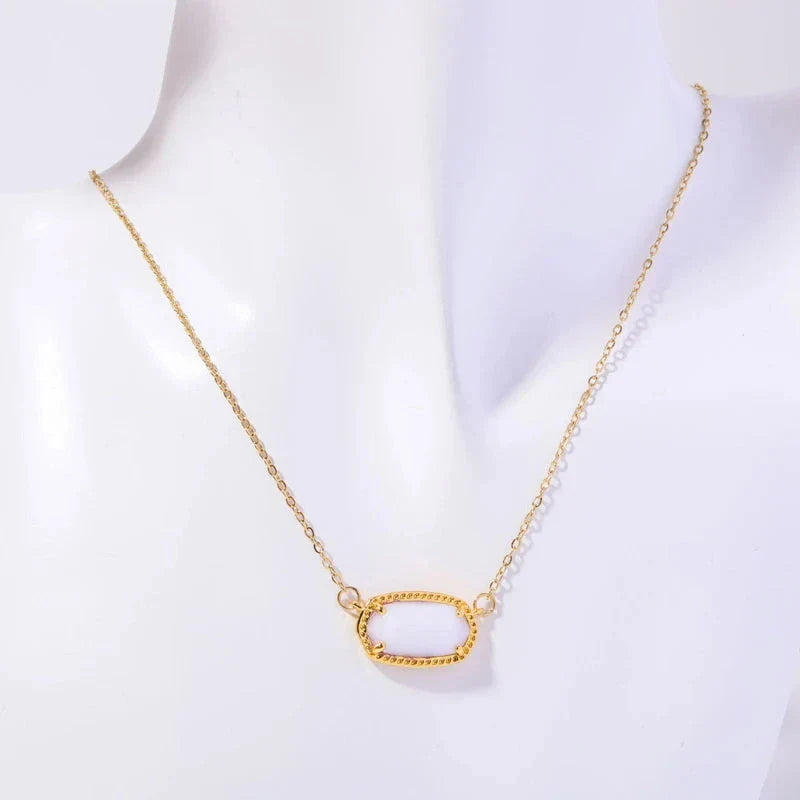 Collier avec Pendentif en Crystal Coloré Signe du Zodiaque