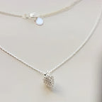 Halskæde med kogler vedhæng 