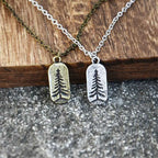 Collier avec Pendentif Sapin