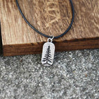 Collier avec Pendentif Sapin argent