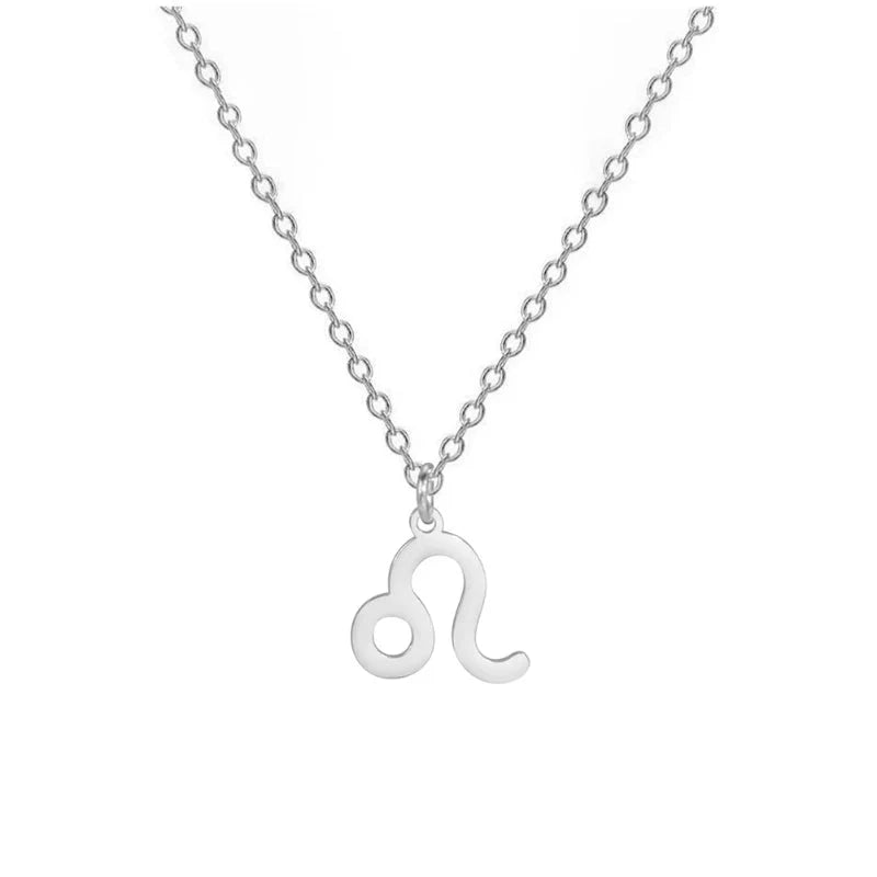 Collier avec Pendentif Dorés Signe du Zodiaque