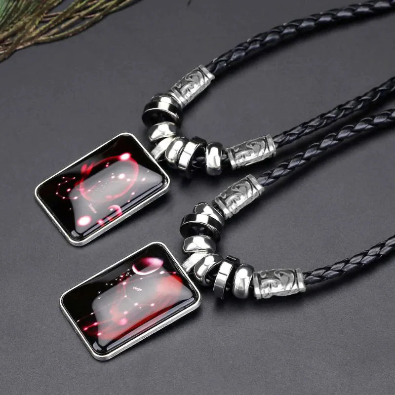 Collier avec Pendentif Signe du Zodiaque pour Homme