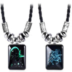 Halskæde med stjernetegn vedhæng til mænd