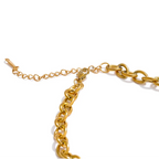 Halskæde med Sol og Måne Vedhæng til Kvinder