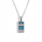 Collier avec Pendentif Tarot